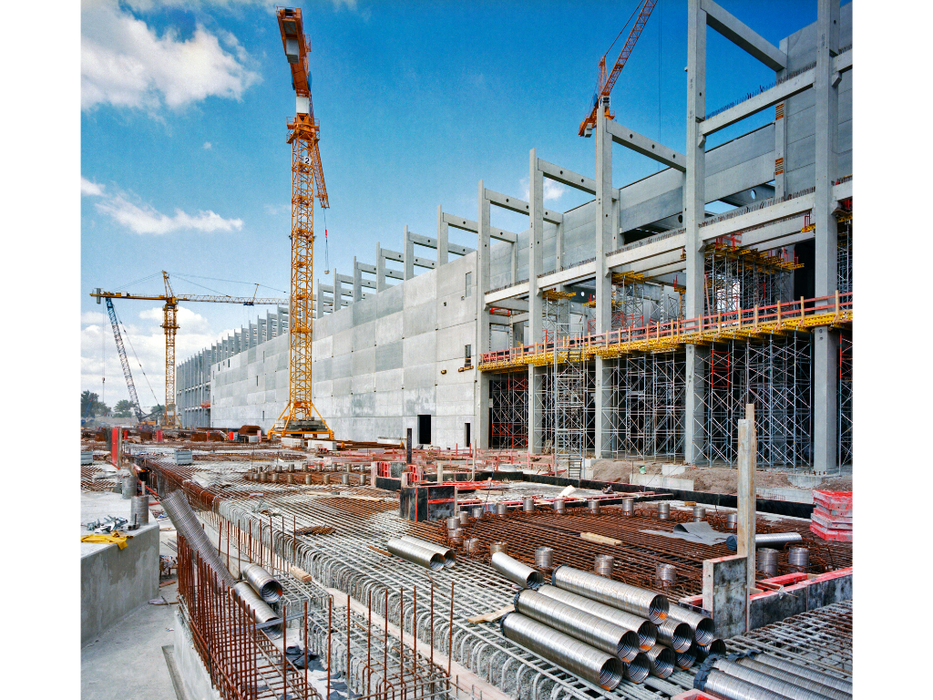 Equipo de construcción de la empresa